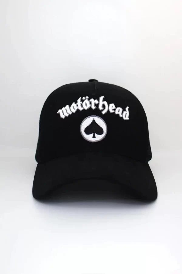 Boné Trucker Bordado Motörhead Ace Of Spades