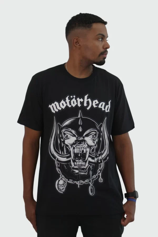 Camiseta Manga Curta Motörhead Born to Lose II