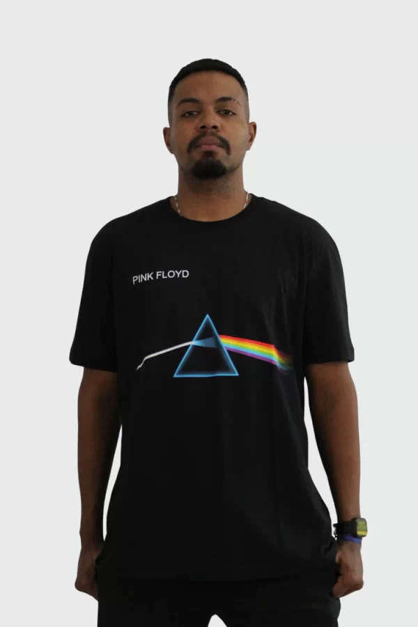 Camiseta Manga Curta Pink Floyd The Dark Side Of The Moon I